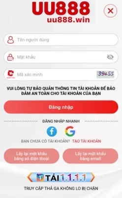 Các Bước Đăng Nhập Tài Khoản